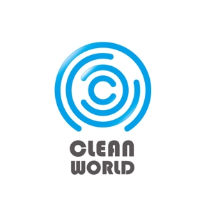 Graphpaper (Sunday-Product)さんの有限会社　クリーン　ワールド　掃除会社　ロゴへの提案
