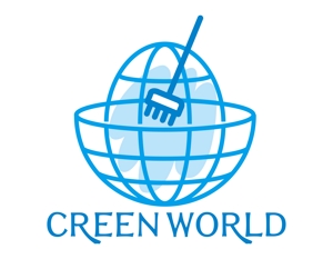 山崎猛 (SAMO)さんの有限会社　クリーン　ワールド　掃除会社　ロゴへの提案