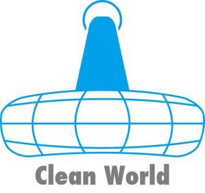 モスリン (mosurin_1130)さんの有限会社　クリーン　ワールド　掃除会社　ロゴへの提案
