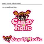 DESIGN DIVE (mstk0711)さんの「candy×holic」のロゴ作成への提案