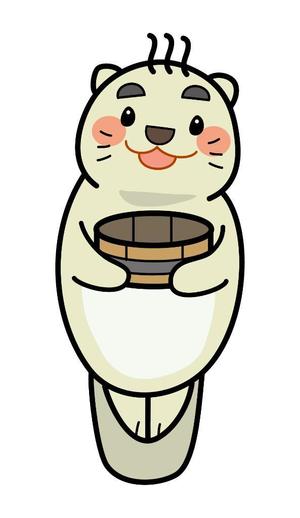 Mmo (myonnu)さんのクアアハウス岩滝のキャラクター「クアちゃん」のリデザインへの提案
