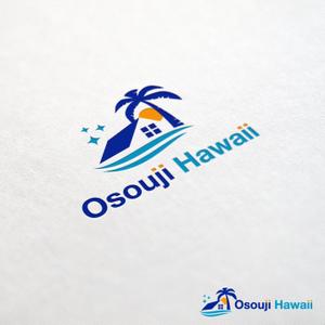 monkey designs (gerkeely)さんのハワイの清掃会社のサイト　　「お掃除ハワイ」のロゴへの提案