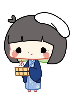 ゆいまる (otohaxx)さんのクアアハウス岩滝のキャラクター「クアちゃん」のリデザインへの提案