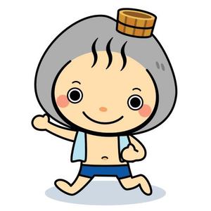 柴色(shibairo02) (shibairo02)さんのクアアハウス岩滝のキャラクター「クアちゃん」のリデザインへの提案