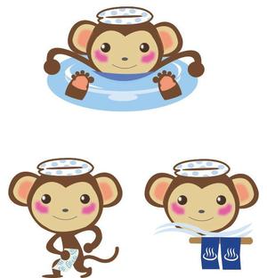 kirakira007さんのクアアハウス岩滝のキャラクター「クアちゃん」のリデザインへの提案