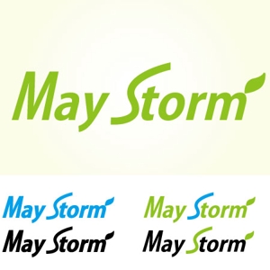 ありの ()さんの不動産管理会社「May Storm」のロゴの制作依頼です。への提案