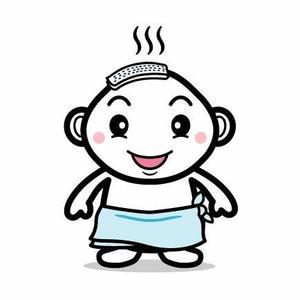 str-labelさんのクアアハウス岩滝のキャラクター「クアちゃん」のリデザインへの提案