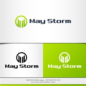 MKD_design (MKD_design)さんの不動産管理会社「May Storm」のロゴの制作依頼です。への提案