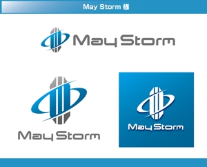 FISHERMAN (FISHERMAN)さんの不動産管理会社「May Storm」のロゴの制作依頼です。への提案