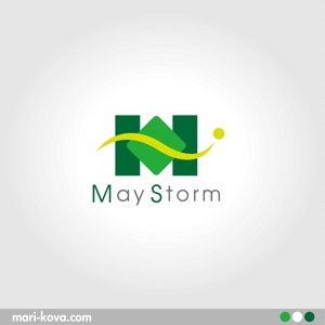takeclovis (takeclovis)さんの不動産管理会社「May Storm」のロゴの制作依頼です。への提案