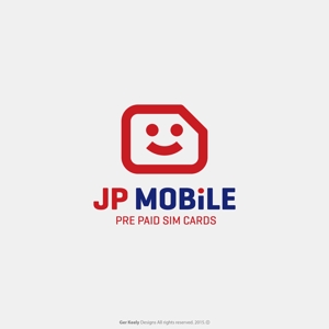 monkey designs (gerkeely)さんのMVNO、広告会社用「JP MOBILE」のロゴ作成への提案