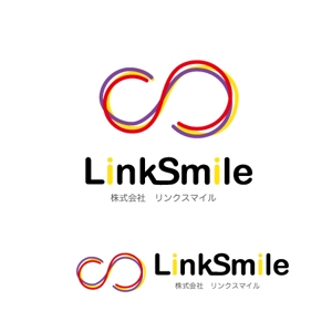 さんの「株式会社リンクスマイル」のロゴ作成への提案