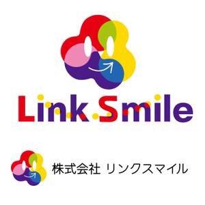 anponさんの「株式会社リンクスマイル」のロゴ作成への提案