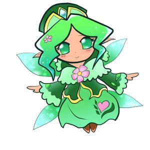 エルディーネ (eldyene)さんの可愛らしい妖精のキャラクターデザインへの提案