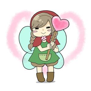 momotachinakoさんの可愛らしい妖精のキャラクターデザインへの提案