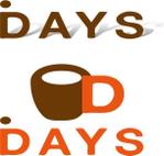 日和屋 hiyoriya (shibazakura)さんのカフェ「DAYS」のロゴへの提案