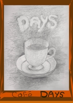 bun1さんのカフェ「DAYS」のロゴへの提案