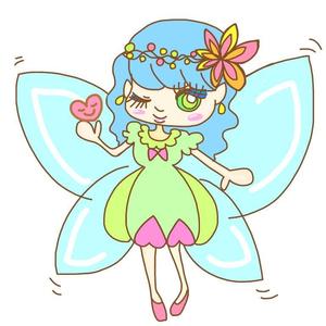 ピーナ (Piina555)さんの可愛らしい妖精のキャラクターデザインへの提案