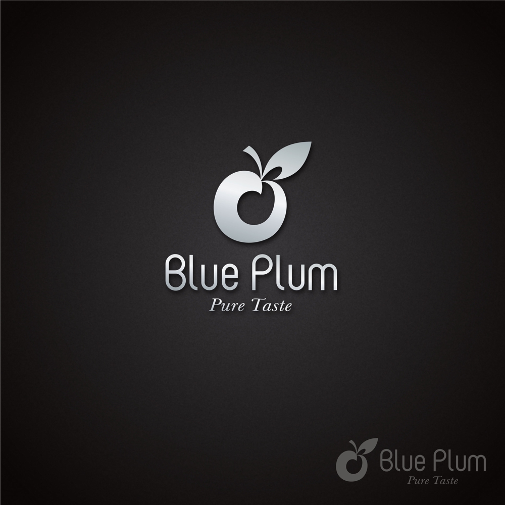 AU Noosaでのケータリングサービス「Blue Plum」のロゴ