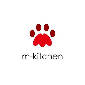 wks2さんのペットフードショップ「m-kitchen」のロゴ作成への提案
