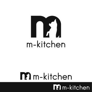 oo_design (oo_design)さんのペットフードショップ「m-kitchen」のロゴ作成への提案