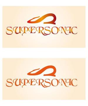 斑鳩 (S_Ikaruga)さんの「S    SUPERSONIC  （最初のSはデザインマーク）」のロゴ作成への提案