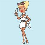 ブリコルール (bricoleur)さんのスィーツショップのキャラクターイラストへの提案