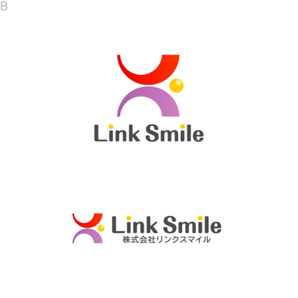 「株式会社リンクスマイル」のロゴ作成