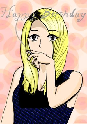 チャレンジドITセンター (npocc-cic)さんの誕生日に送る人物画2015への提案