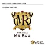 DESIGN DIVE (mstk0711)さんの「鉄板焼Dining　M's Rou」のロゴ作成への提案