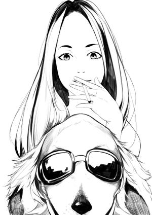もっ (Leucolirion96)さんの誕生日に送る人物画2015への提案