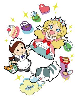 キュウラボ (qlabo)さんのお姫様・メイド・ネコのキャラクターデザインへの提案