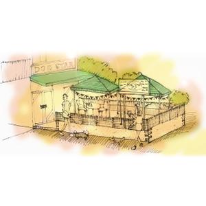 uco.design (ucomaki)さんの店舗外観の手書き風イラストへの提案