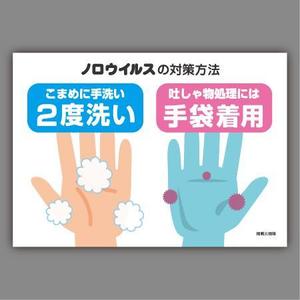 yohei131さんのﾉﾛｳｨﾙｽの対策方法・吐瀉物処理方法のﾎﾟｽﾀｰへの提案