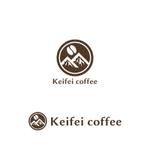 Yolozu (Yolozu)さんのコーヒー生豆の工場「Keifei coffee」のロゴへの提案