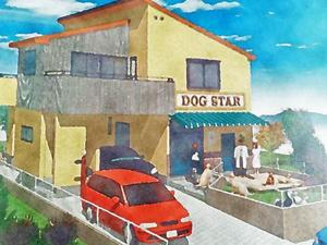 合同会社エレクトリックレディ (TomohiroNakajou)さんの店舗外観の手書き風イラストへの提案