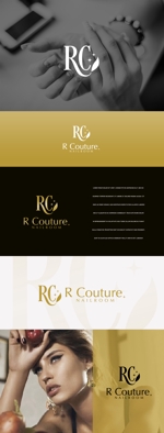 monkey designs (gerkeely)さんのネイルサロン　Nail room R Couture.(ネイルルームアールクチュール)のロゴへの提案
