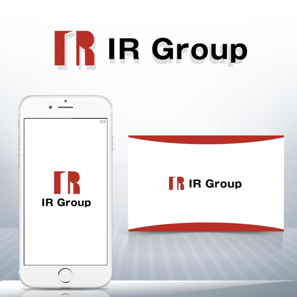 不動産賃貸会社グループ「IR Group」のイメージロゴの作成