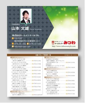 sacuman (sacuman)さんのホームセンター「みつわ」の名刺デザインへの提案