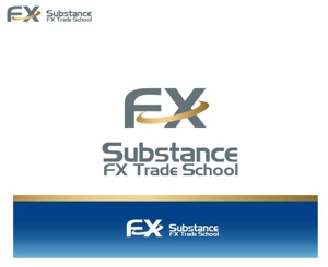 IandO (zen634)さんのFXスクール【Substance FX Trade School】のロゴ制作をお願いします。への提案
