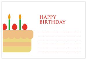 Designner (Designner)さんの誕生日用ポストカードのデザインへの提案
