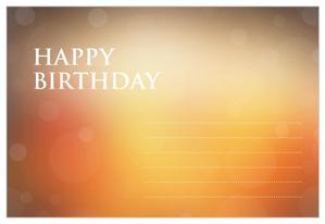 Designner (Designner)さんの誕生日用ポストカードのデザインへの提案