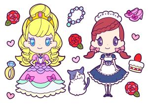 須田　ヒロ ()さんのお姫様・メイド・ネコのキャラクターデザインへの提案