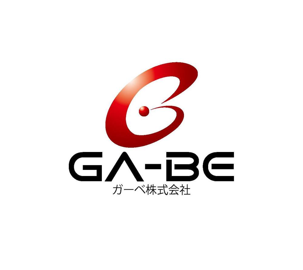 GA-BE株式会社の字体とロゴ　