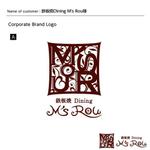 DESIGN DIVE (mstk0711)さんの「鉄板焼Dining　M's Rou」のロゴ作成への提案