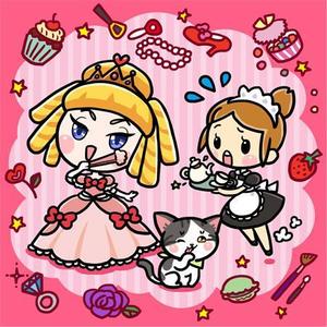 28KEY / ツバキ (28key0)さんのお姫様・メイド・ネコのキャラクターデザインへの提案