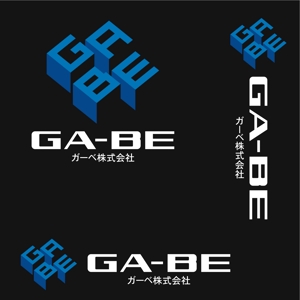 oo_design (oo_design)さんのGA-BE株式会社の字体とロゴ　への提案