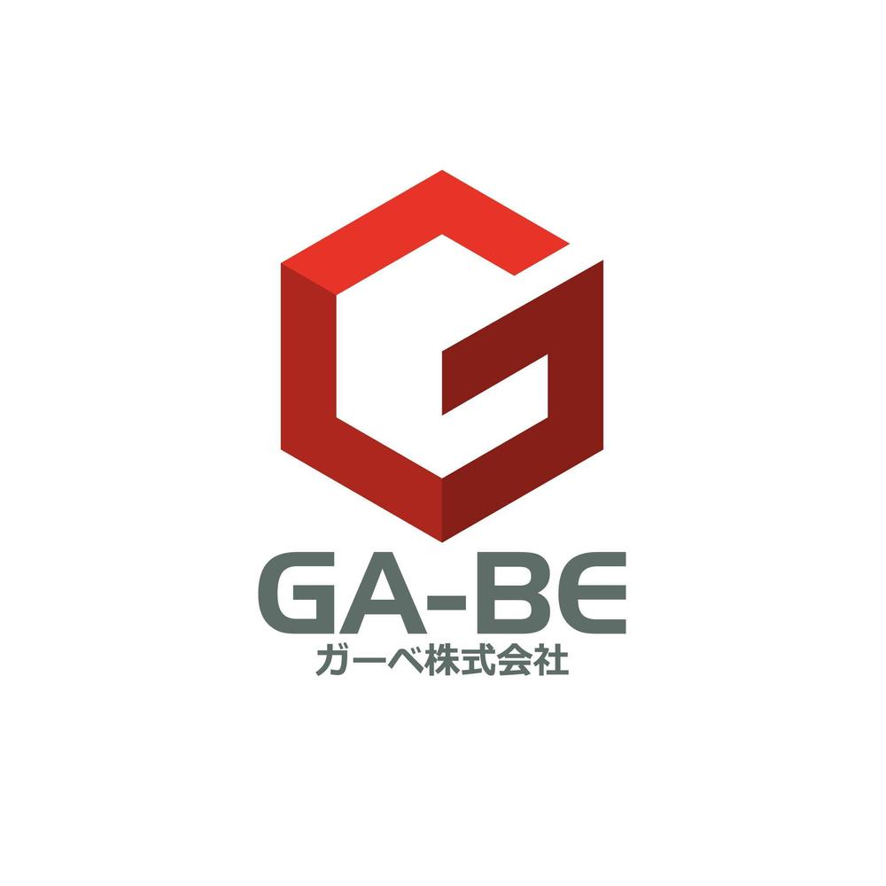 GA-BE株式会社の字体とロゴ　