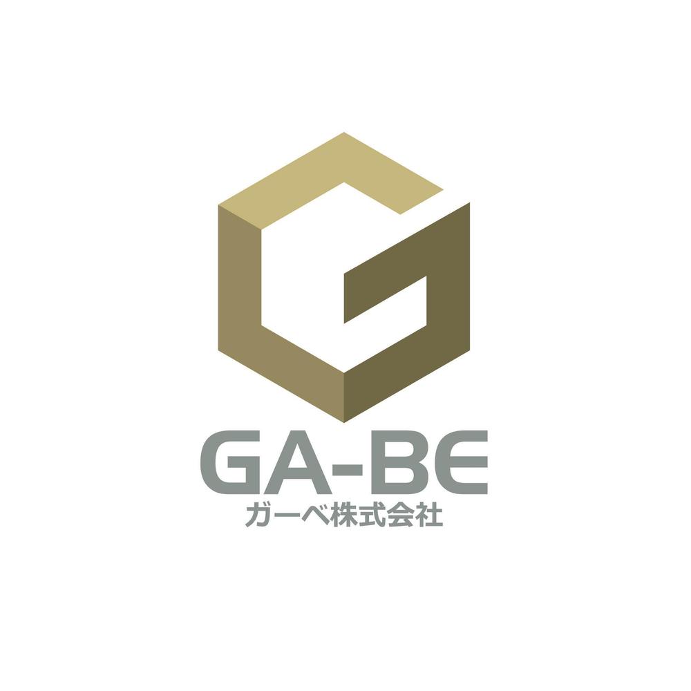 GA-BE株式会社の字体とロゴ　