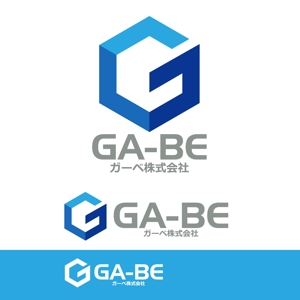 アトリエジアノ (ziano)さんのGA-BE株式会社の字体とロゴ　への提案